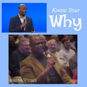 motivational video, know your why, michael jr., the why of ministering, why do we minister, how to minister, purpose of ministering, video, relief society, serving others, setting goals, www.melanieslibrary.com